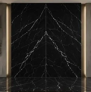 White Veined Tile Application