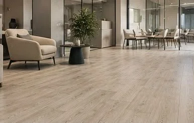 Concrete LVT Application