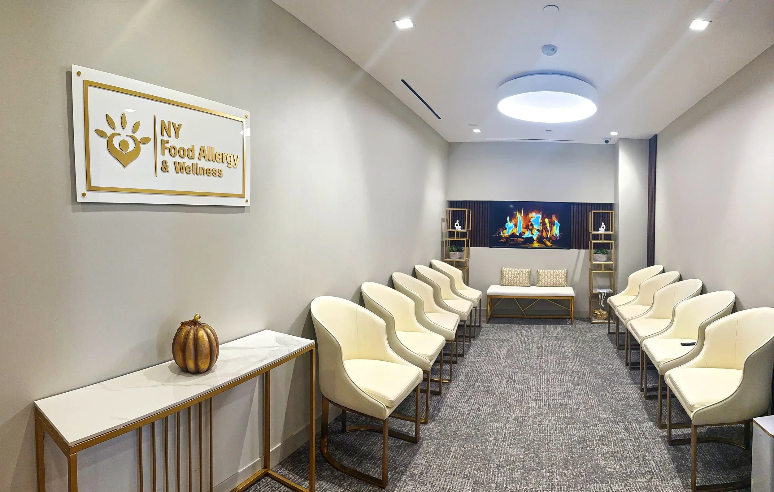 NY Food Allergy & Wellness Manhattan waiting room