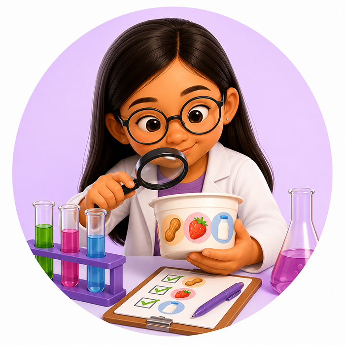 Label Lab food allergy testing and label review artwork