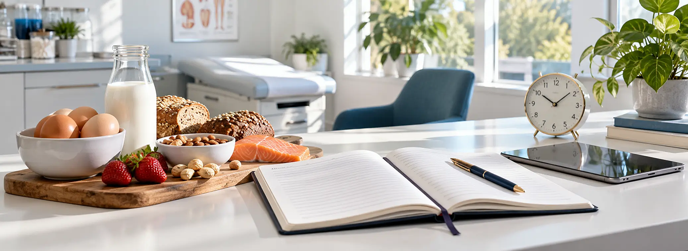 Food allergy testing starts with your history