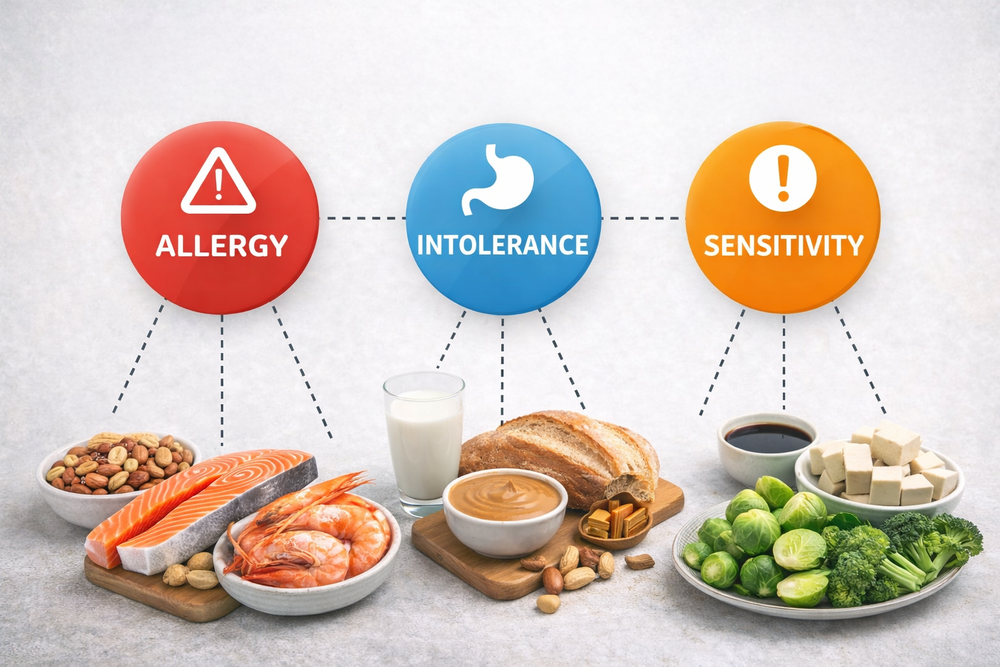 Understanding food allergies, intolerances, and sensitivities