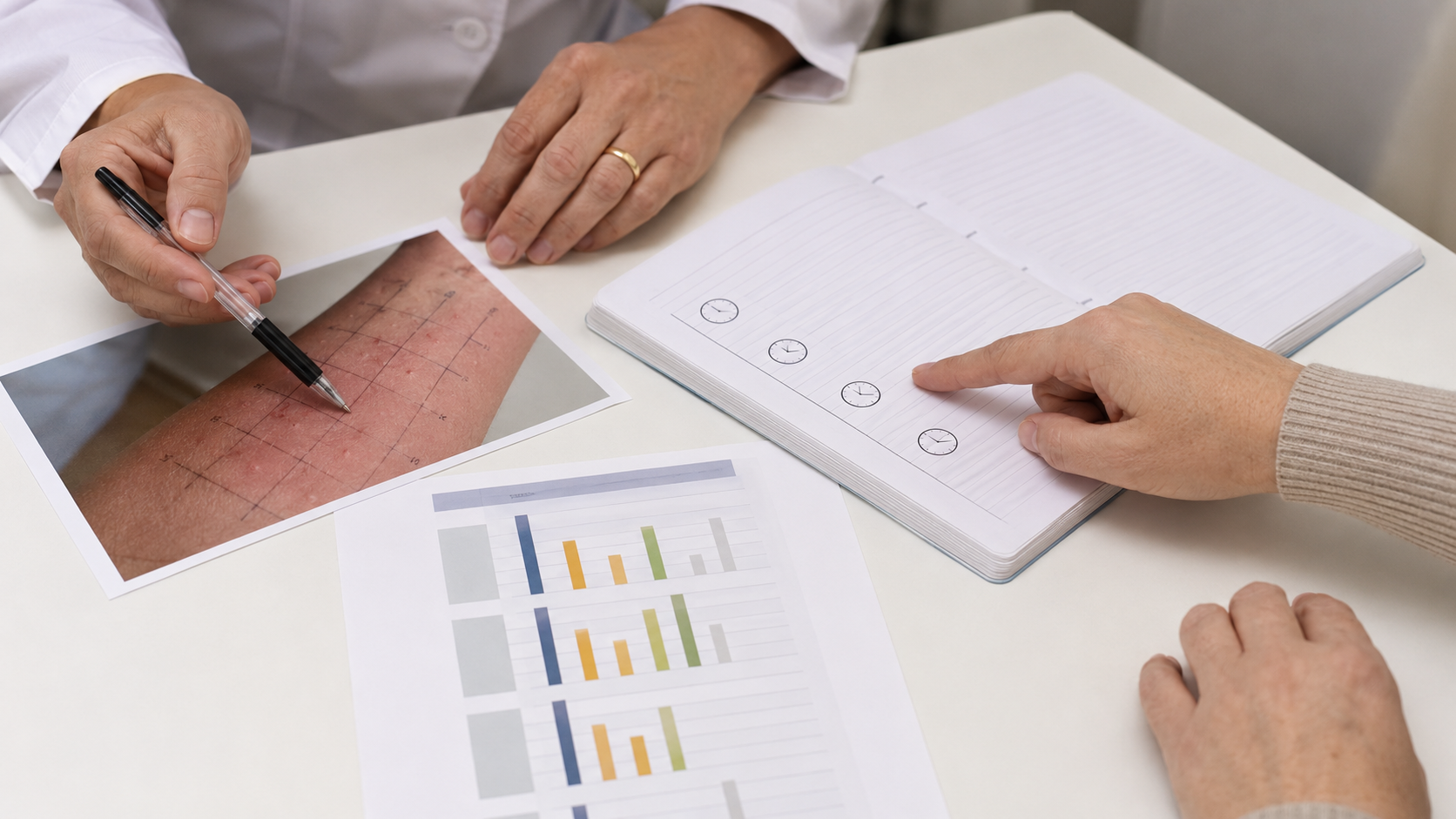 Skin prick testing for food allergy diagnosis