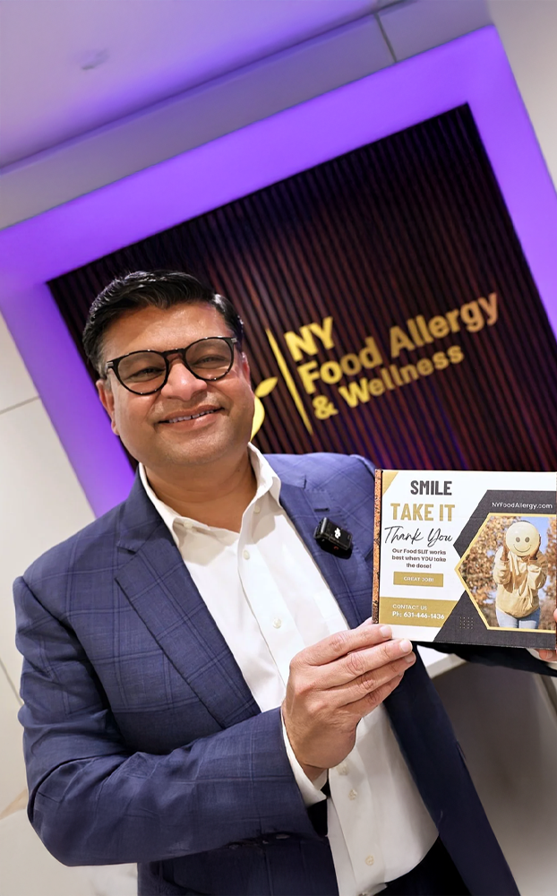 Dr. Atul Shah, board-certified food allergist and founder of NY Food Allergy and Wellness