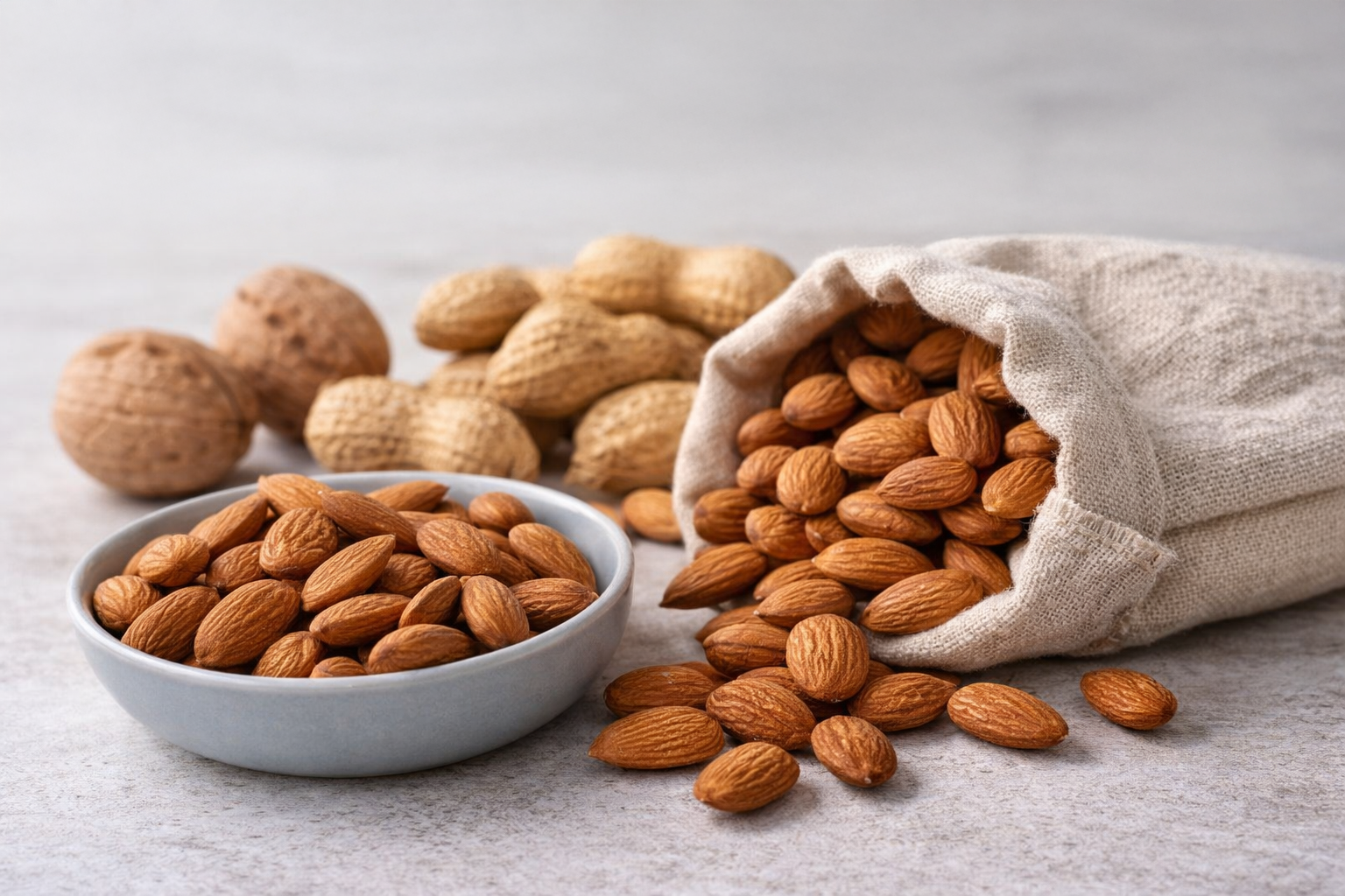 Almonds and nut allergies