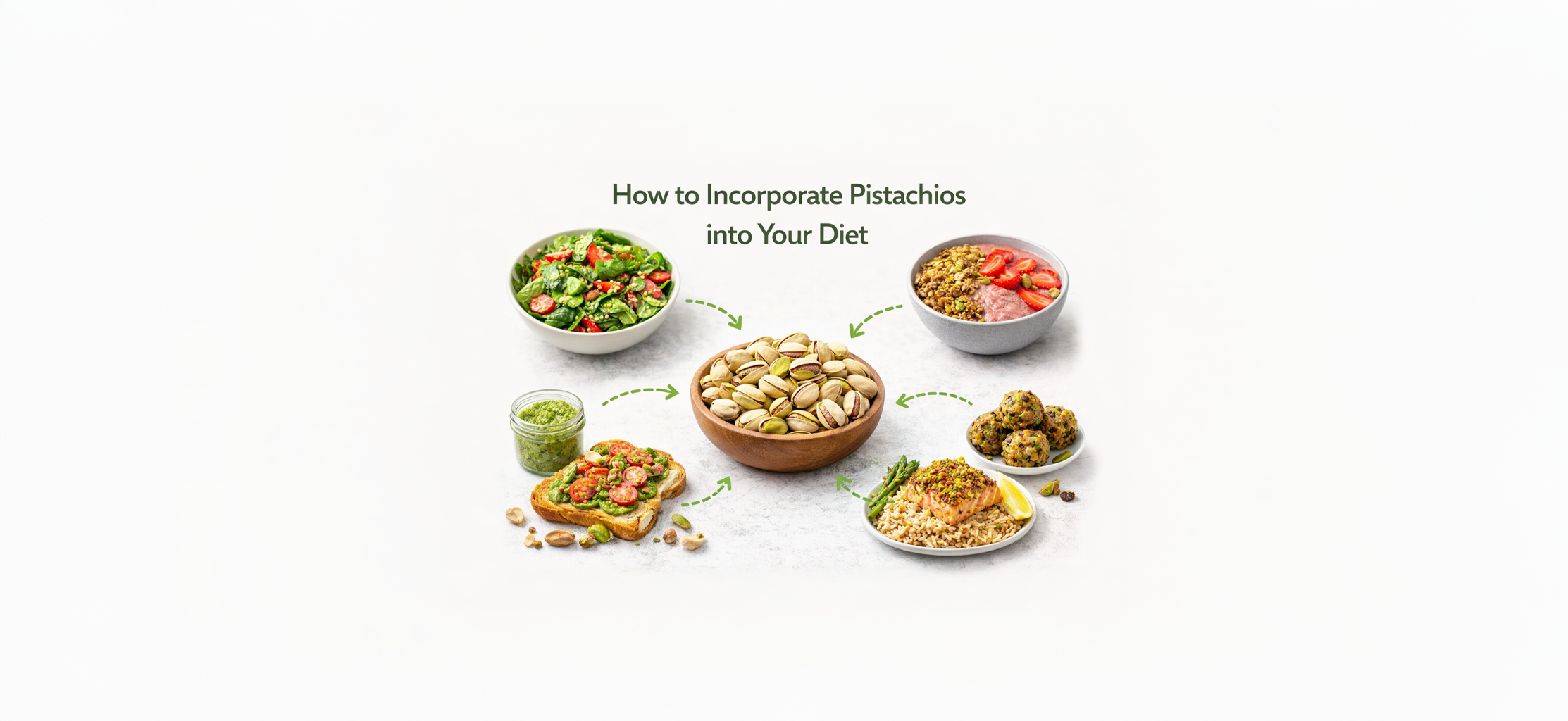 Pistachios used in cooking