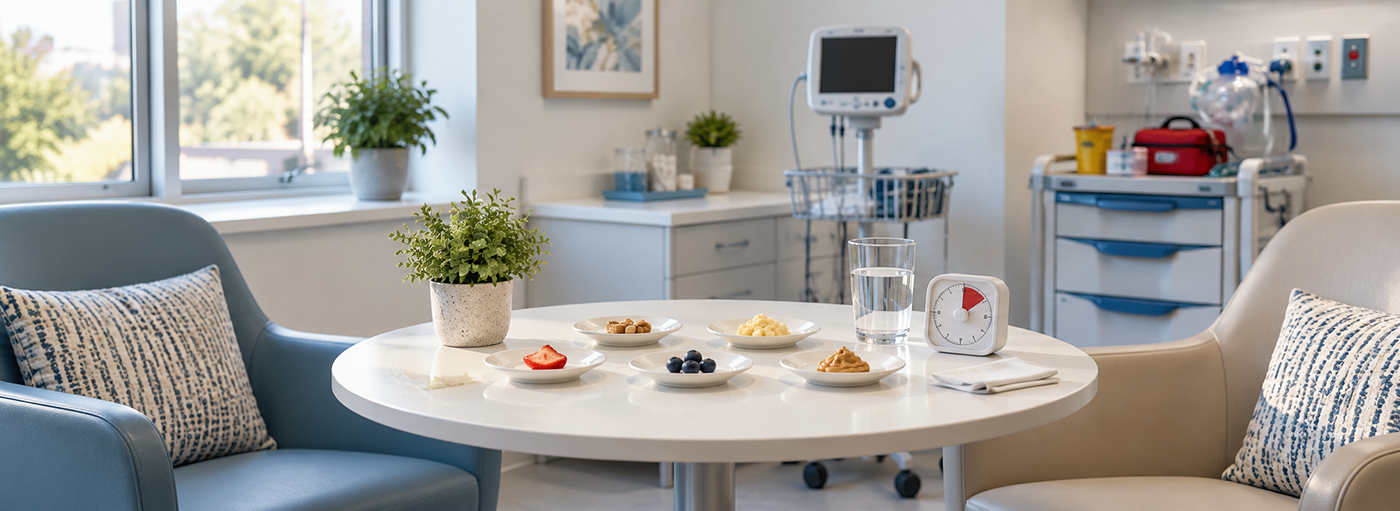 Medically supervised oral food challenge (OFC)