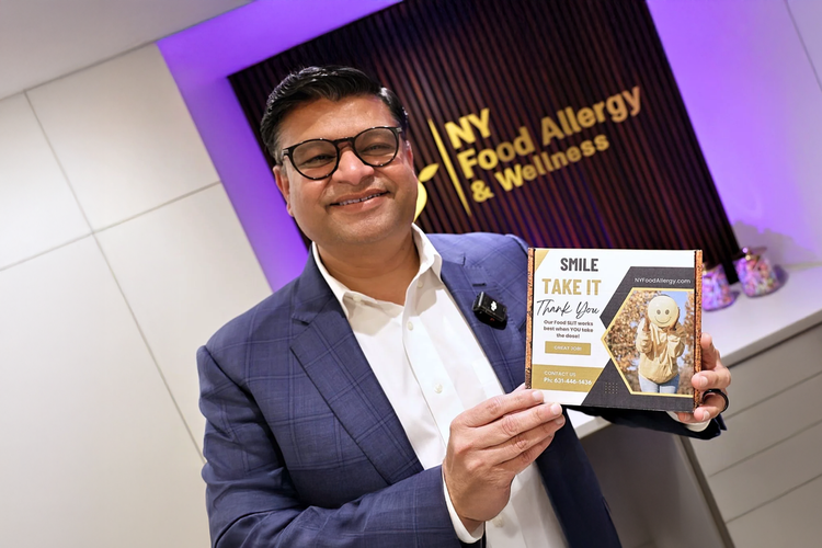 Atul N. Shah, MD, founder of NY Food Allergy and Wellness