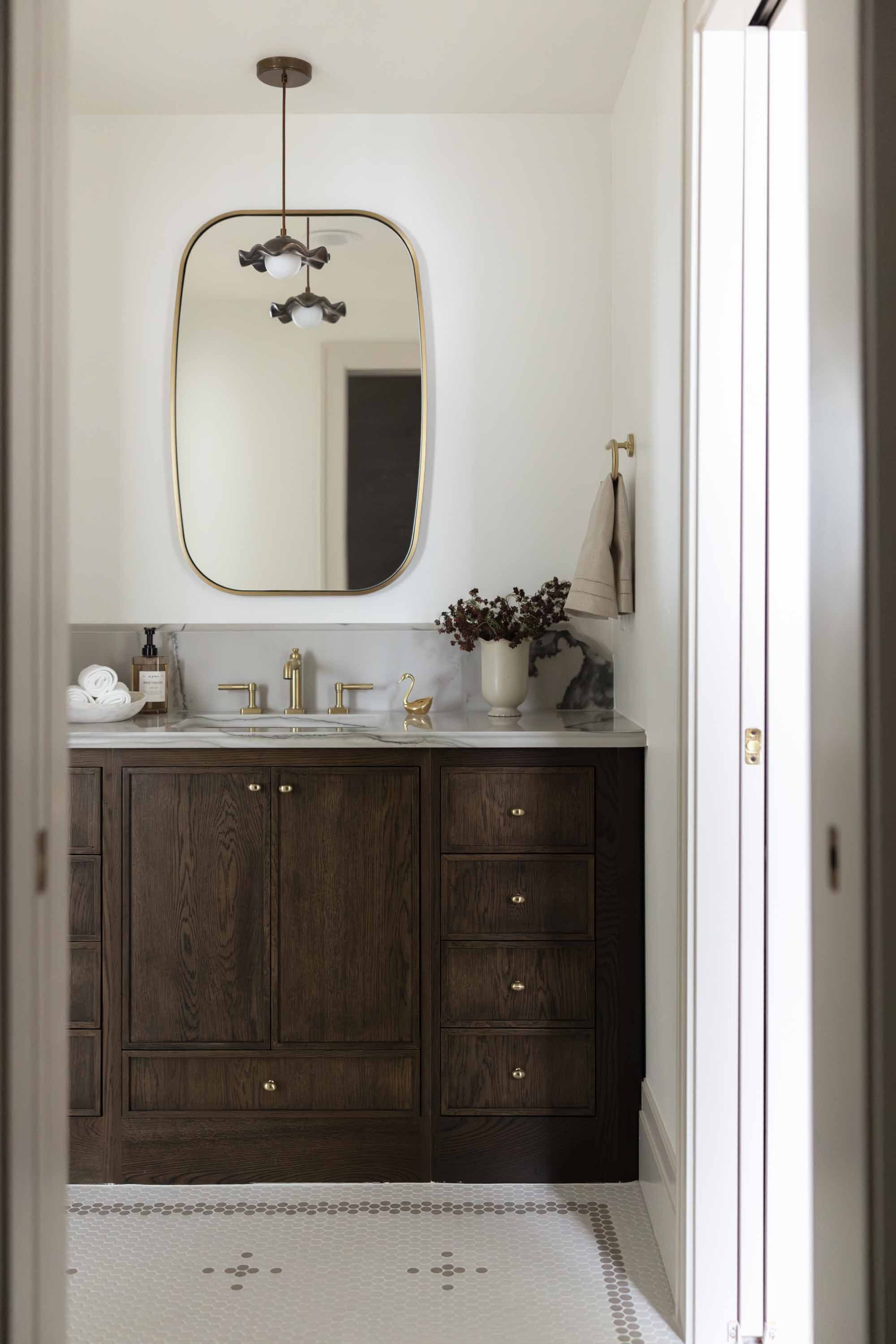 Lower level bathroom