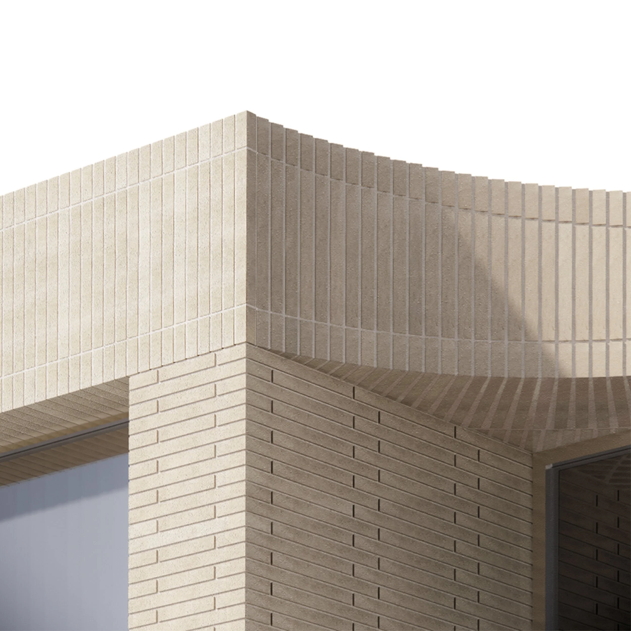Brick corner