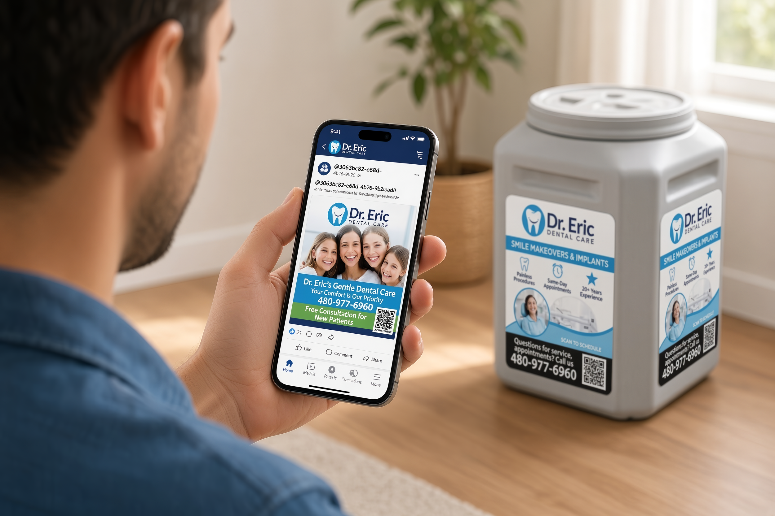ResQ Batteries sponsored local advertising example