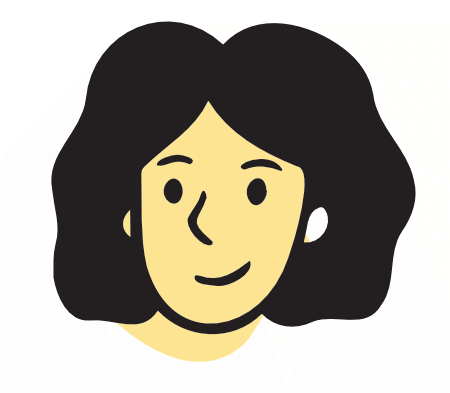 Illustrated portrait of Amelia