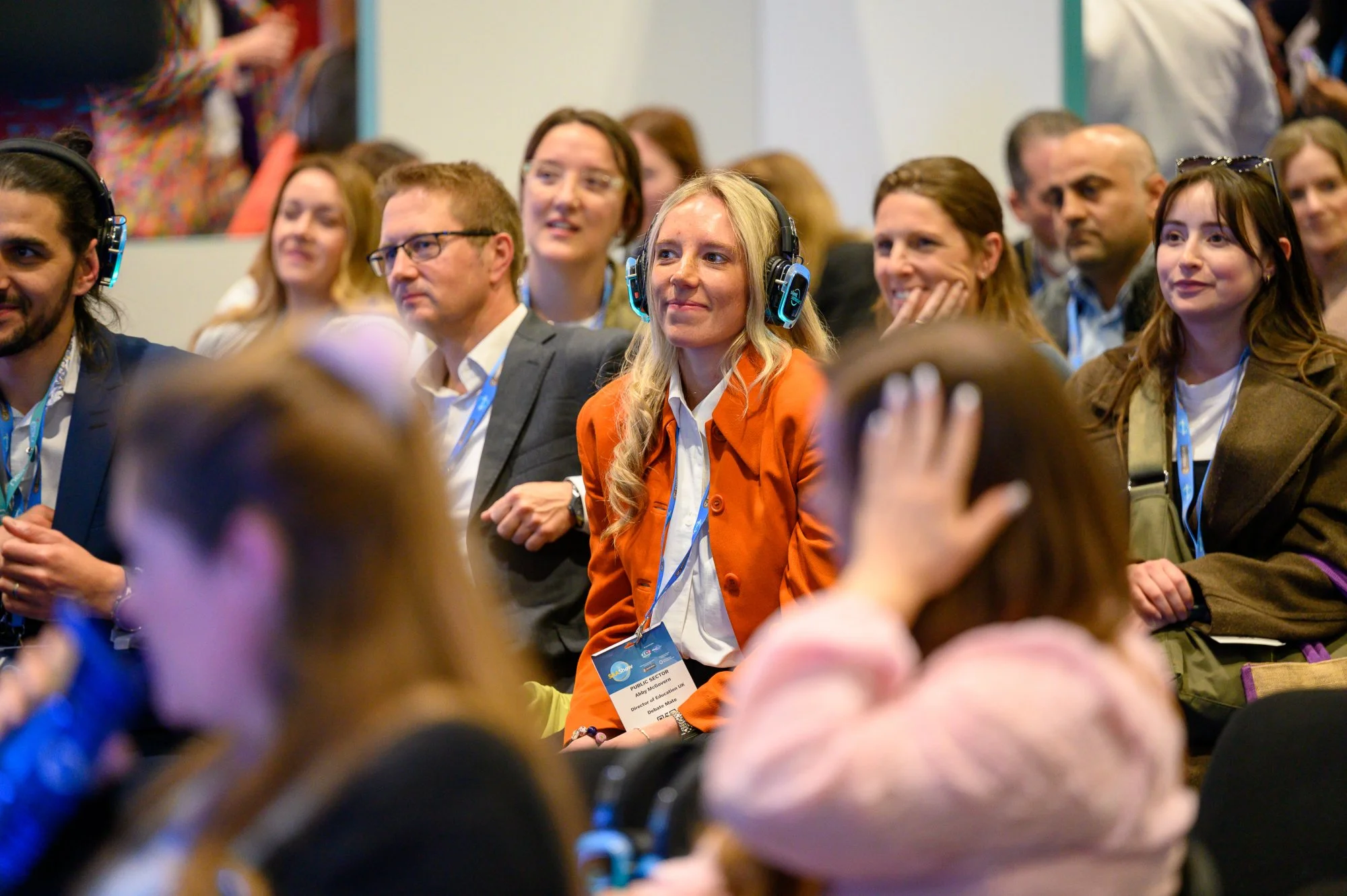 SEND professionals networking at the event