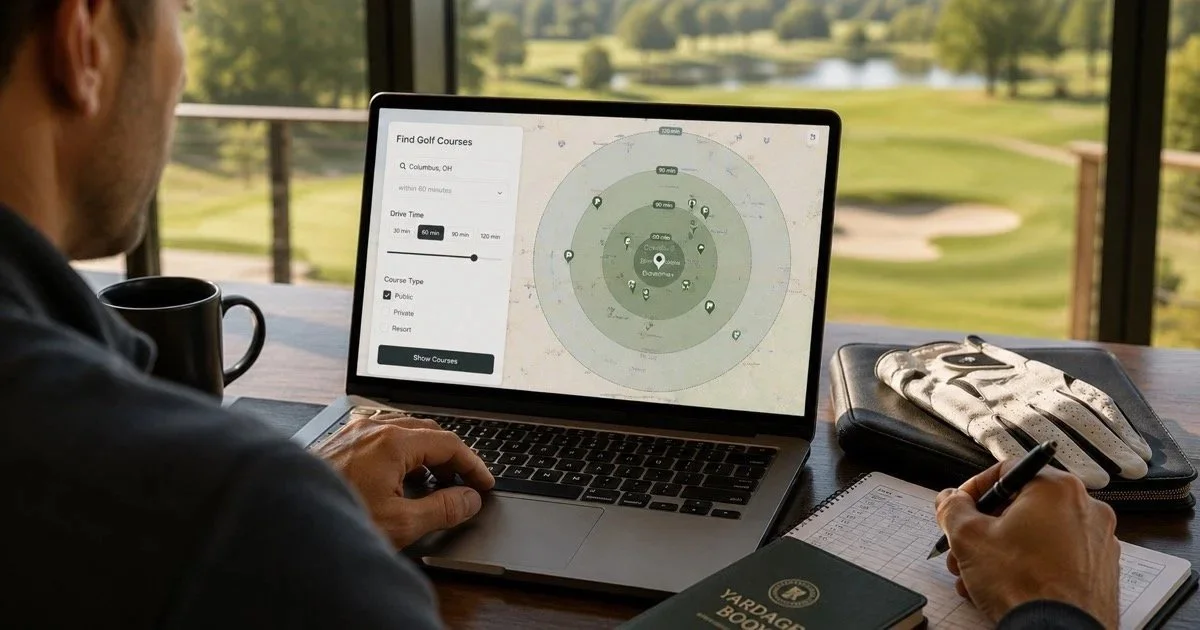 Your next golfer may be searching from an hour away
