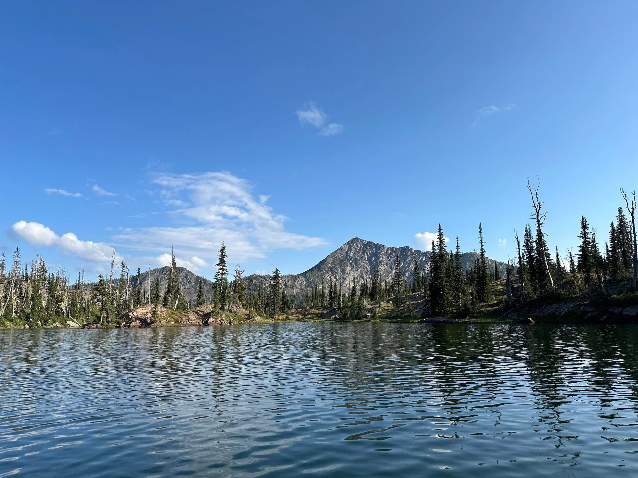 Sapphire Lake Border of Bob Marshall
