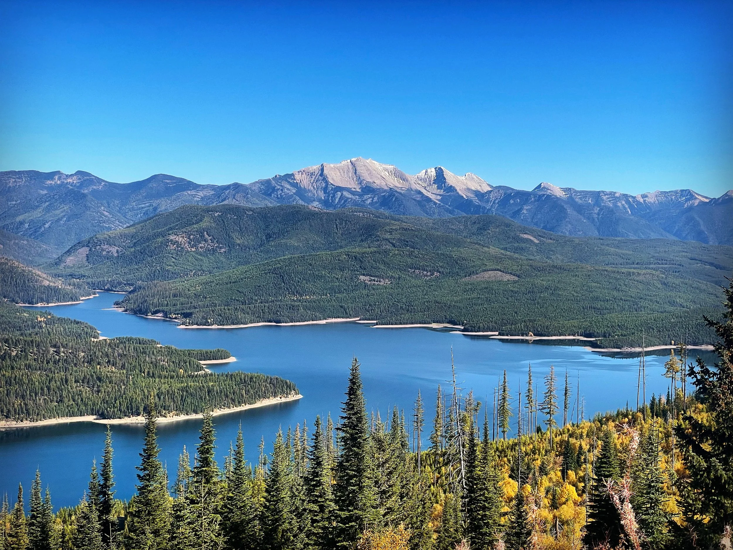 Hungry Horse Reservoir View