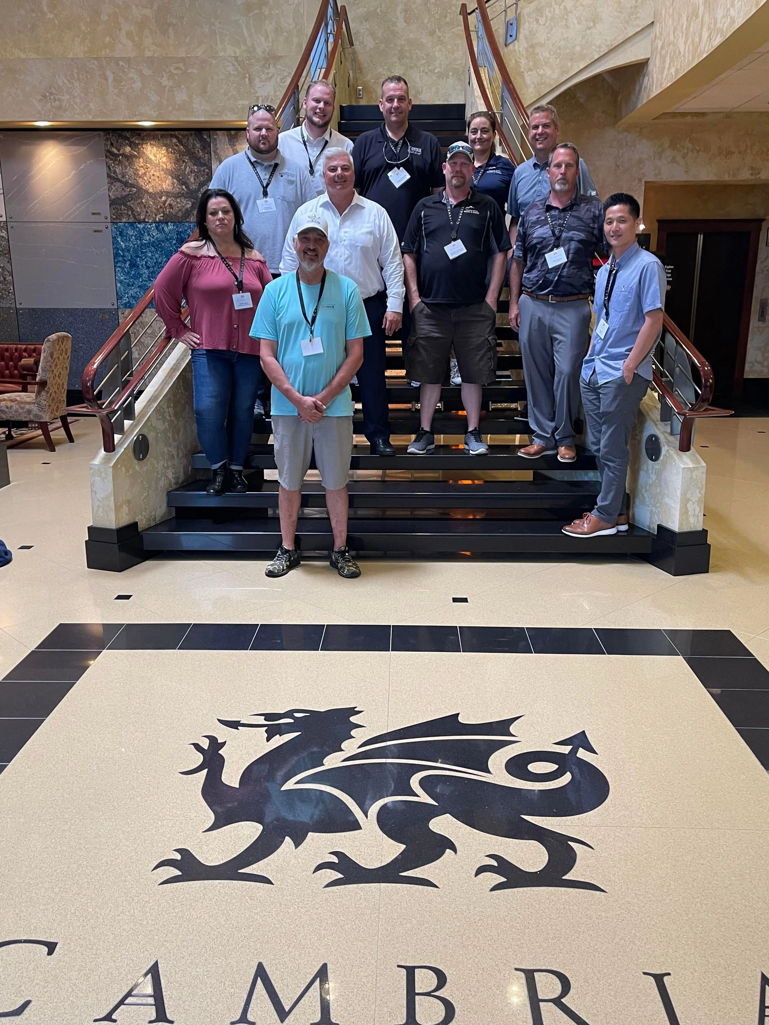 ASF group at Cambria headquarters 2022