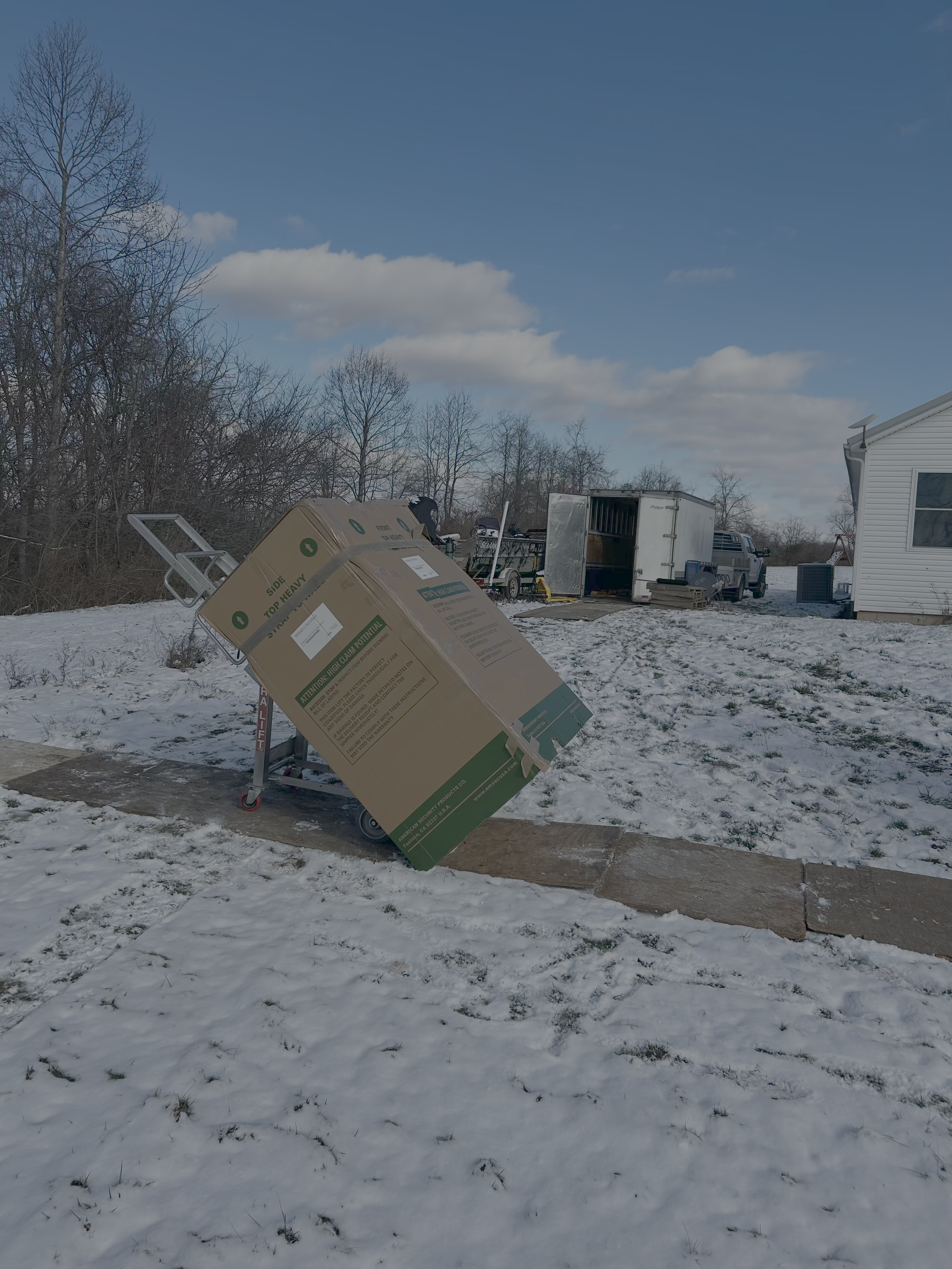 West Side Safe & Gun safe moving 1