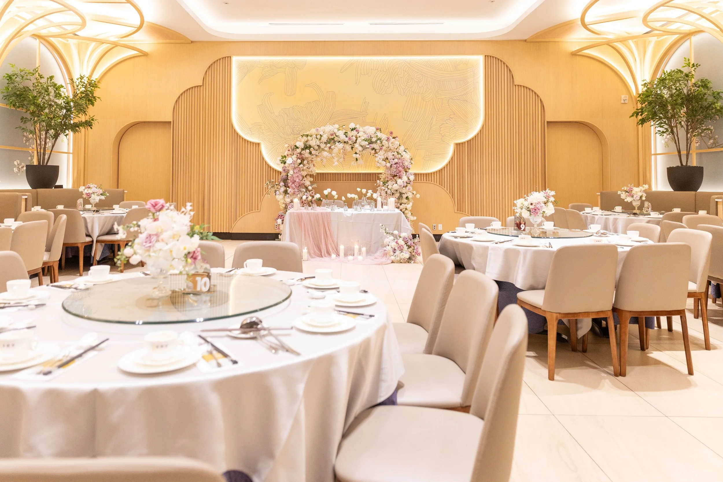 Tea ceremony at Yu Seafood