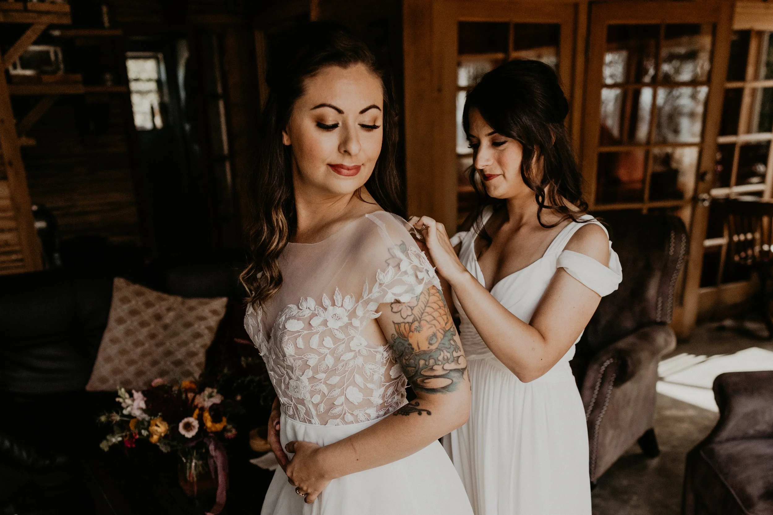 Classic bridal portrait