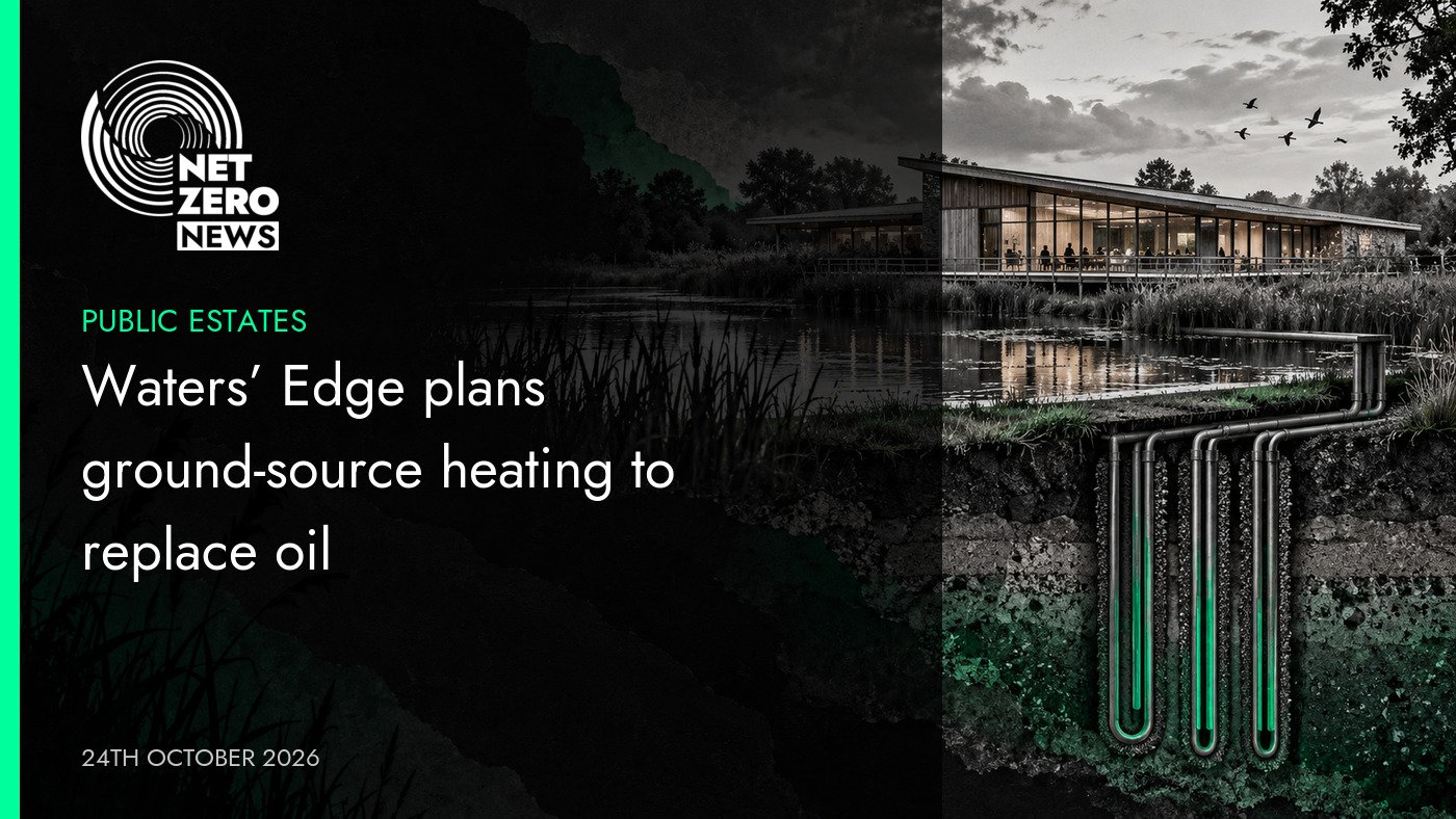 Waters’ Edge plans ground-source heating to replace oil