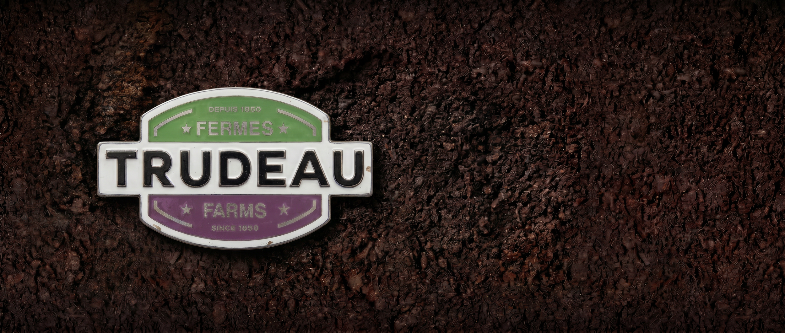 Trudeau Farms sobre tierra