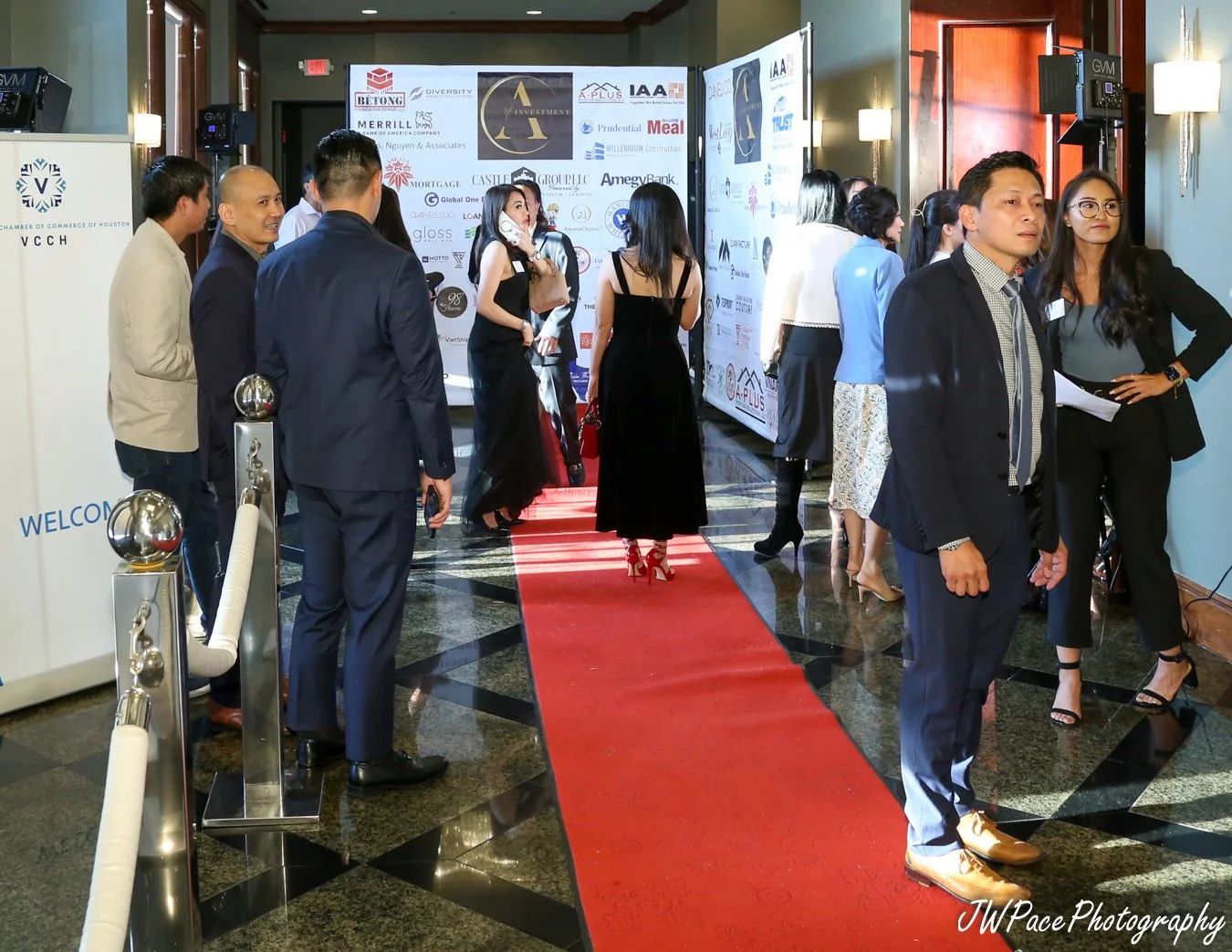 Street in Houston with murals