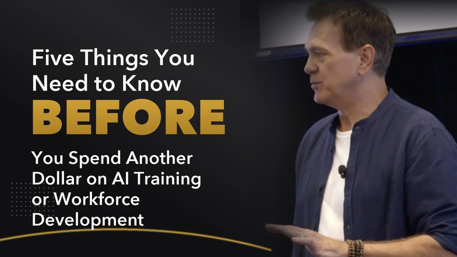 Five Things You Need to Know Before You Spend Another Dollar on AI Training or Workforce Development