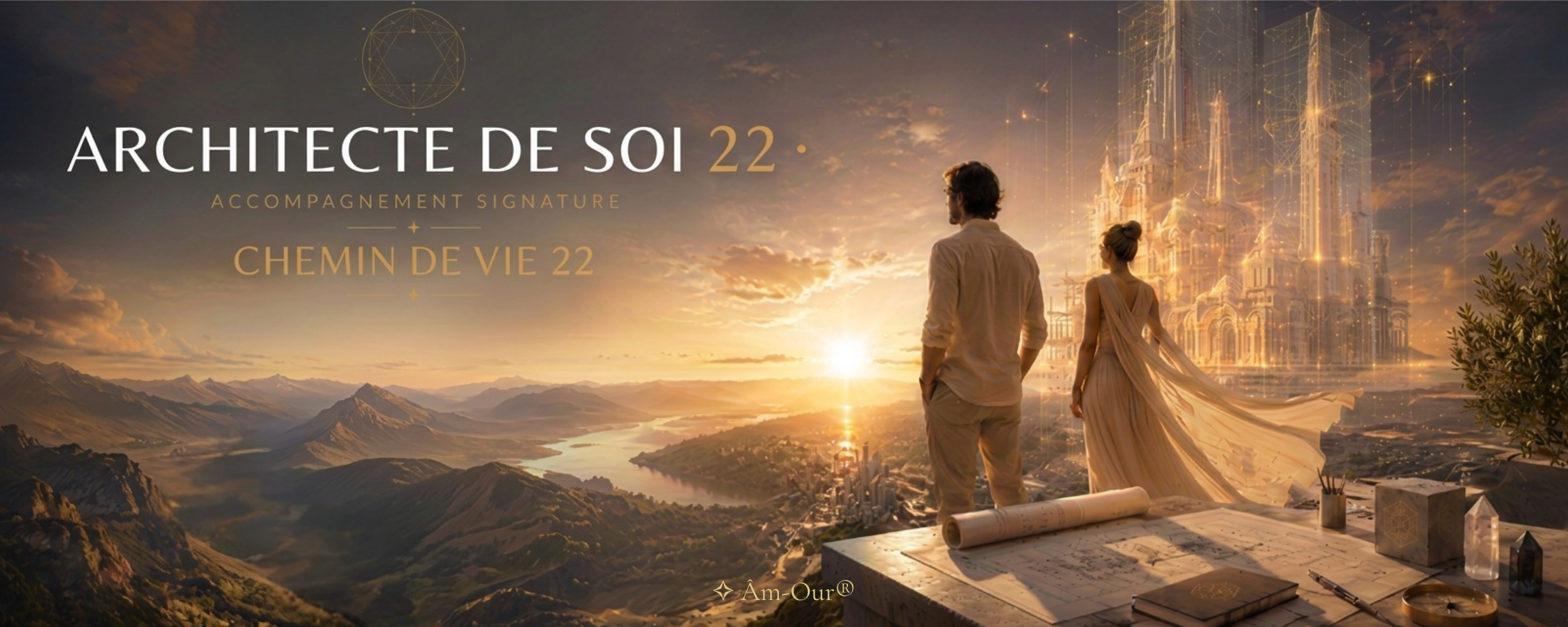 Architecte de Soi 22 — Accompagnement signature chemin de vie 22