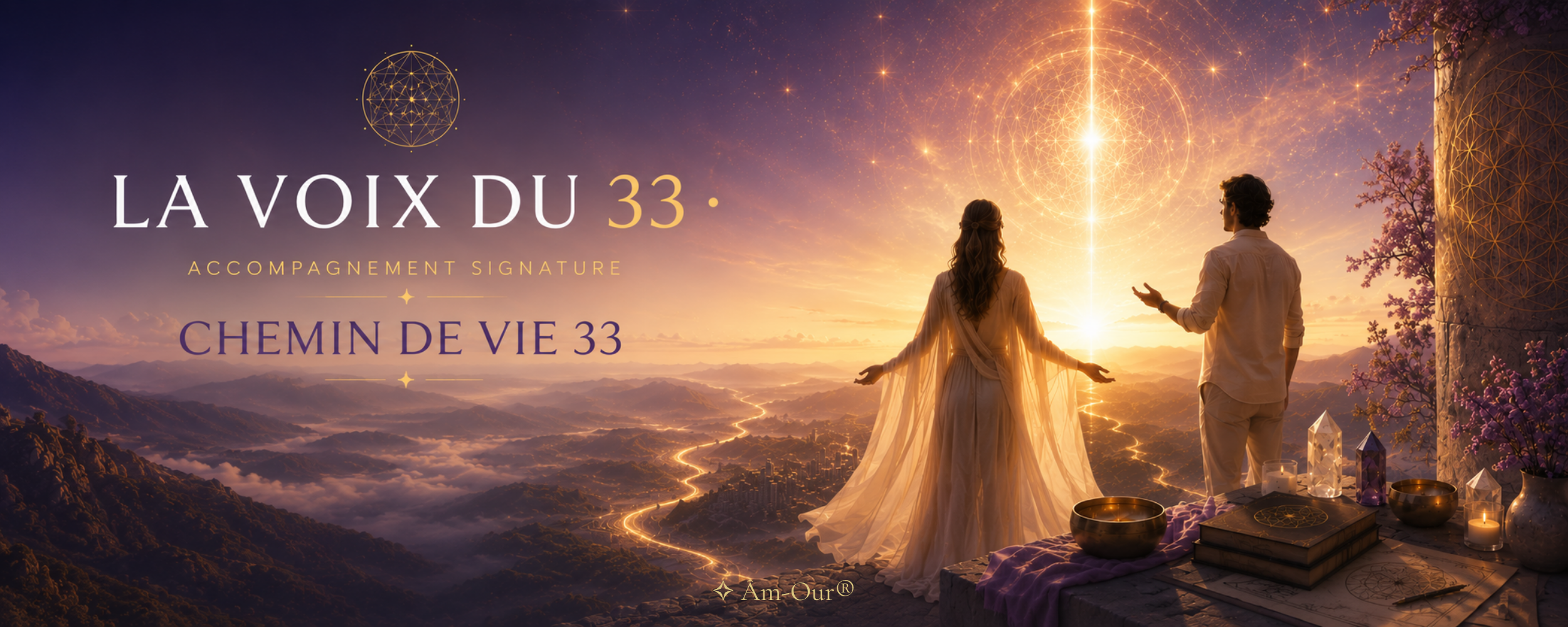 La Voix du 33 — Accompagnement signature chemin de vie 33