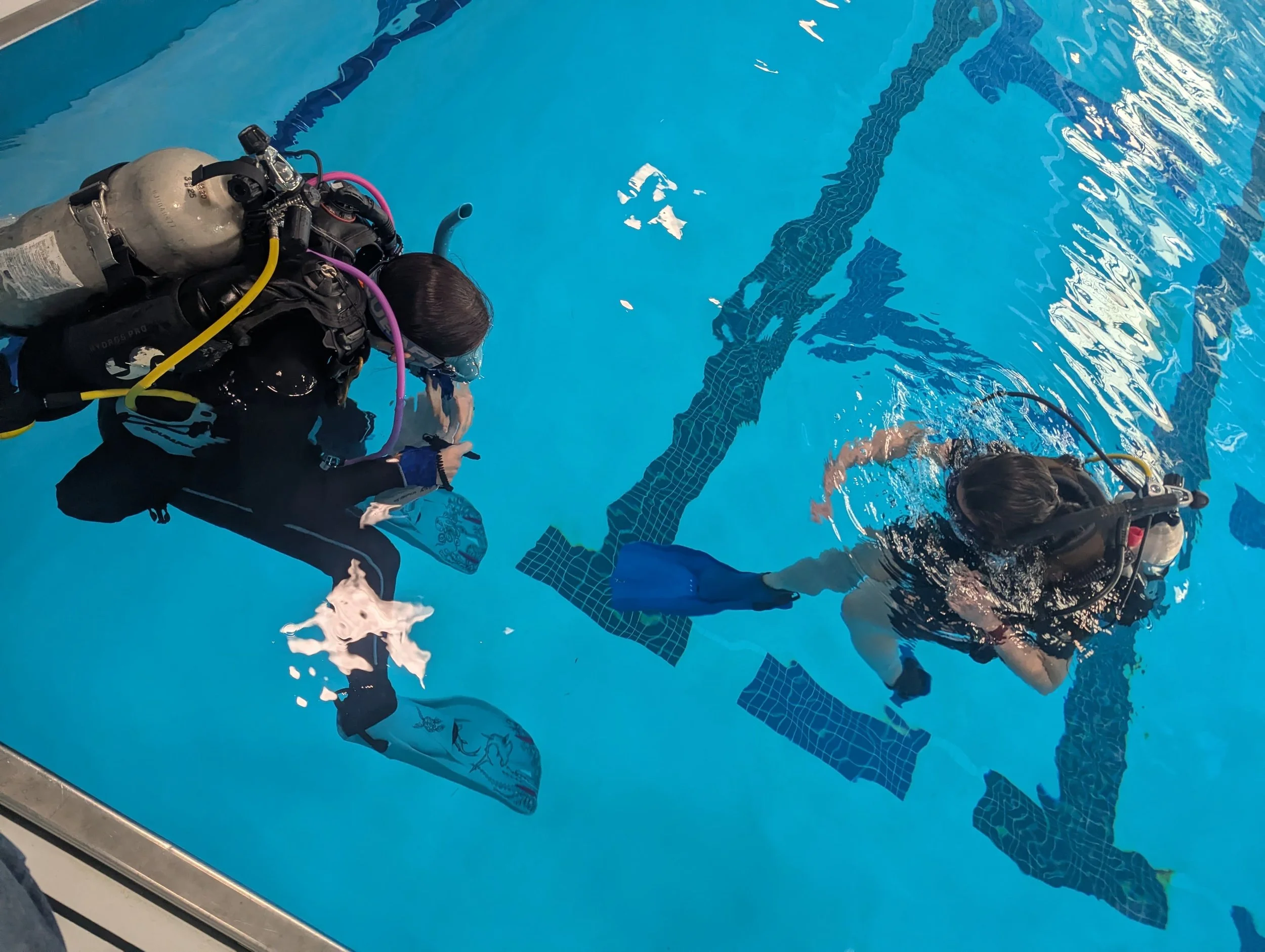 Open Water Scuba Instructor training with Seaira Dives
