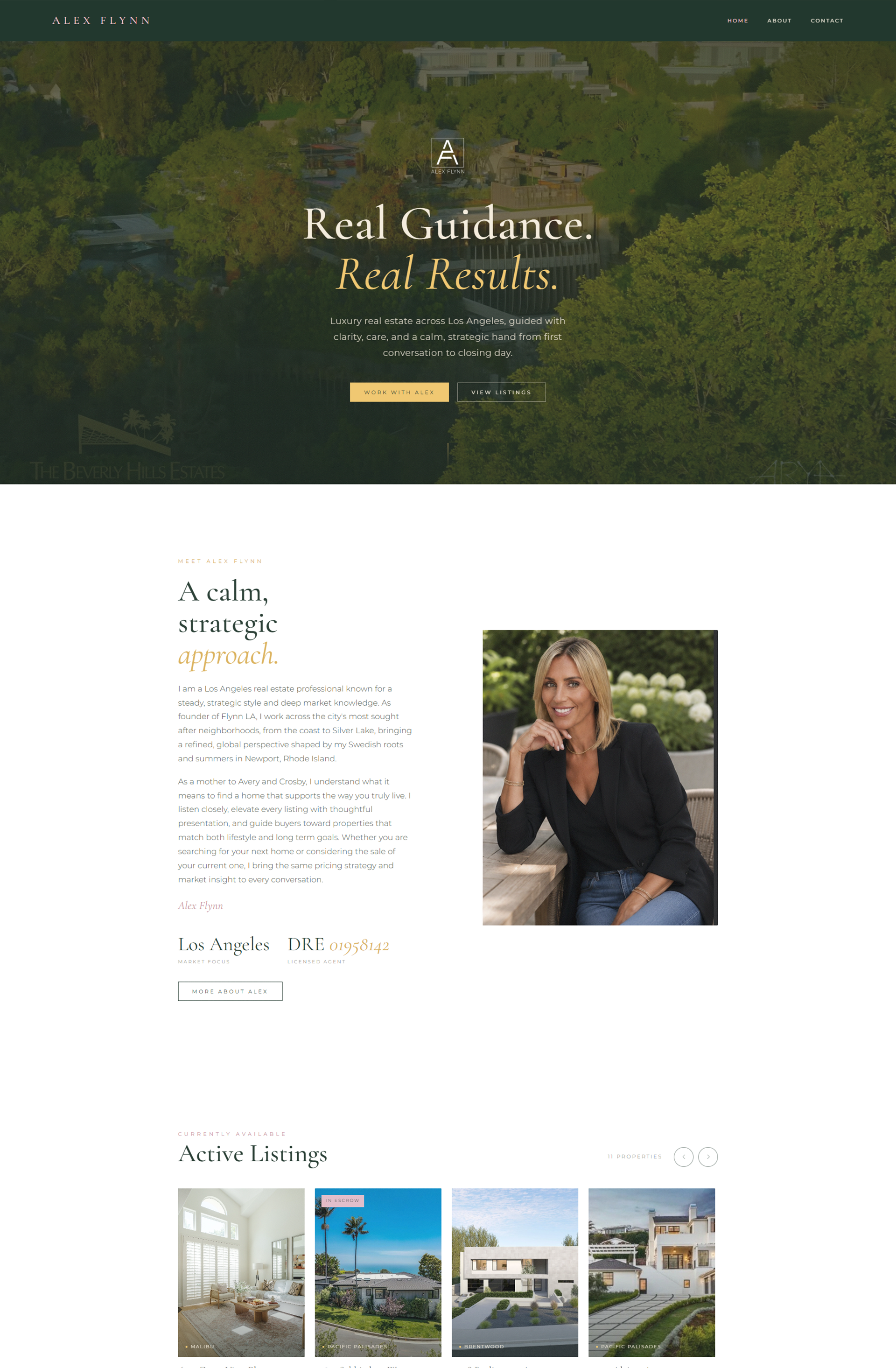 Flynn LA — Alex Flynn real estate brand by Zack Wysocki