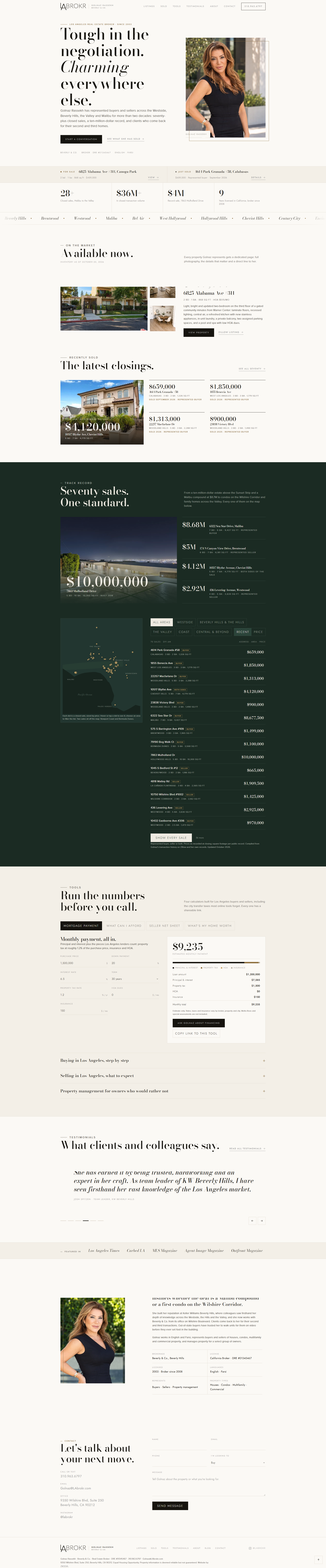 LA Brokr brand launch by Zack Wysocki, Listed Virtual