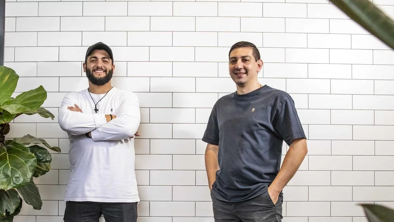 Sam Demetriou and Greg Kalligeros, co-owners of Cheeky