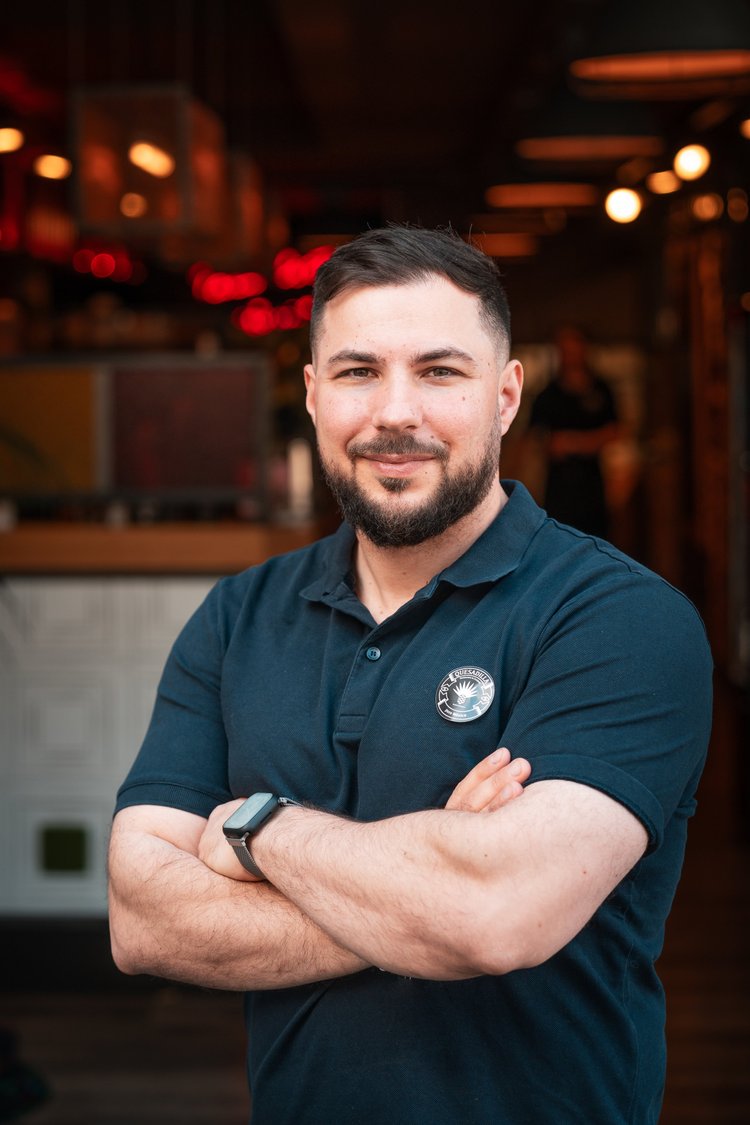 Professional headshot of a man