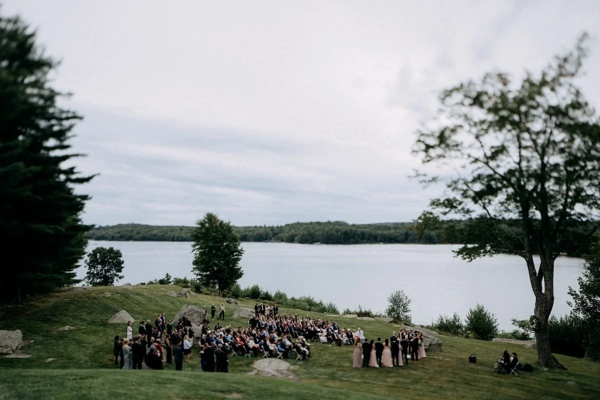 Environmentally Friendly Wedding Outdoor Ceremony
