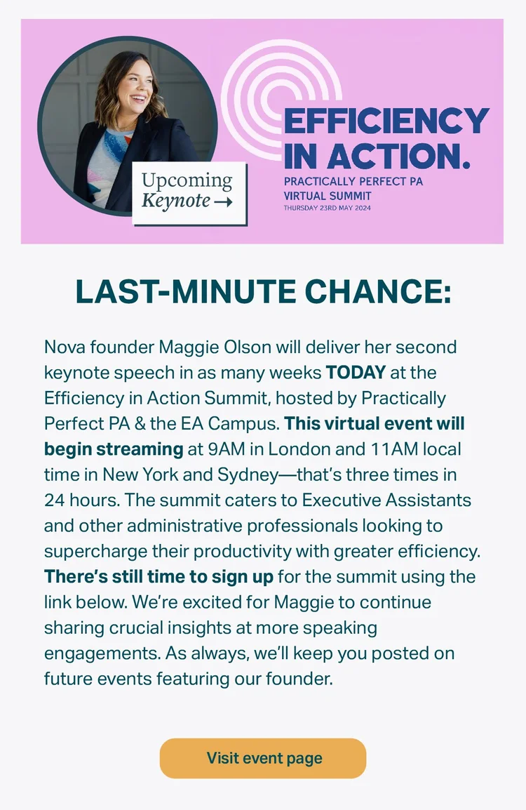Efficiency in Action Summit
