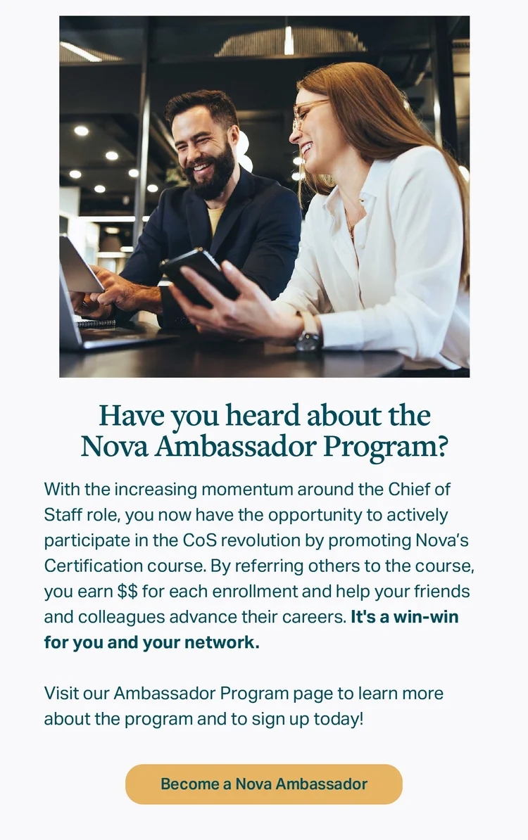 Become a Nova Ambassador