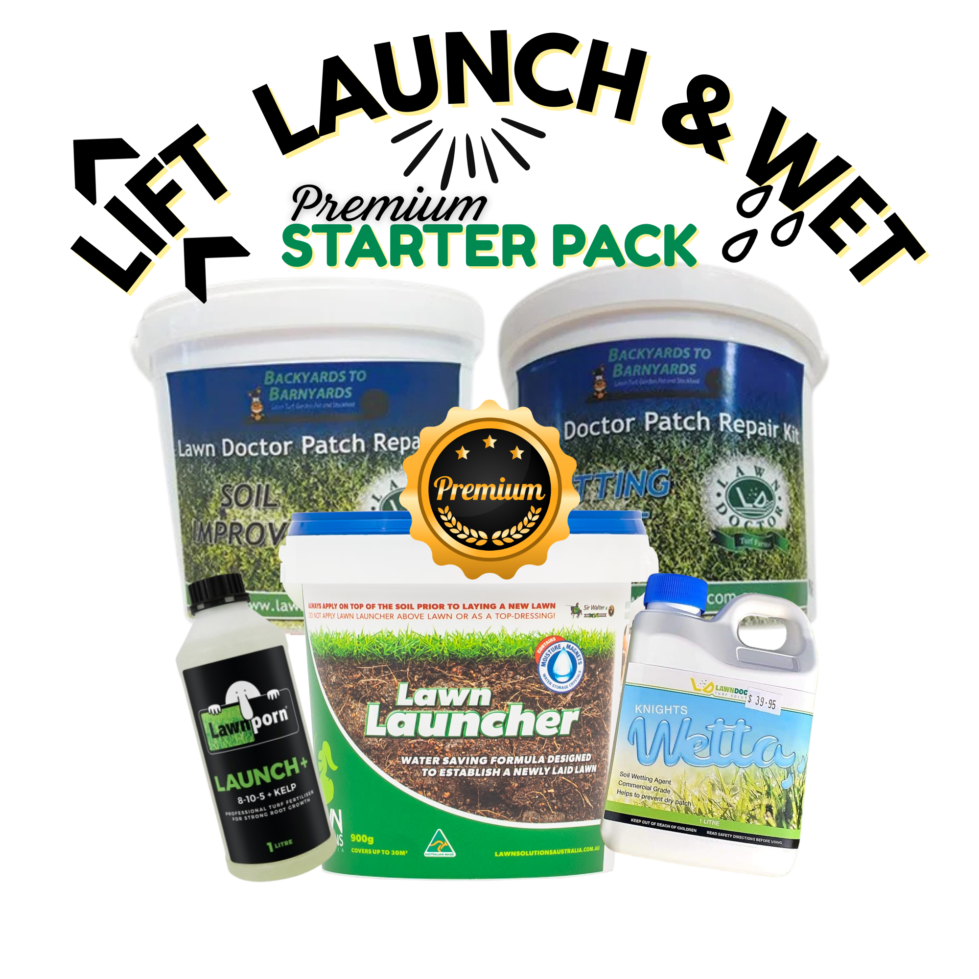 Premium Lift Launch and Wet Pack