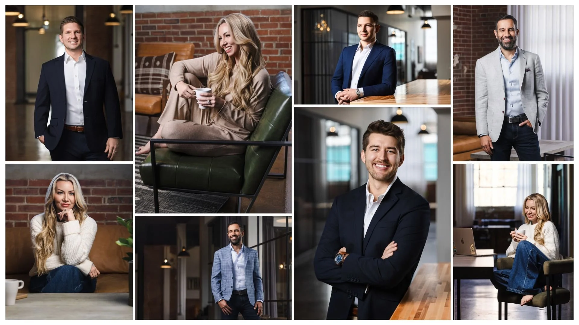 Branding portrait shot at Harbor and Union, The Factory, by Tausha Dickinson