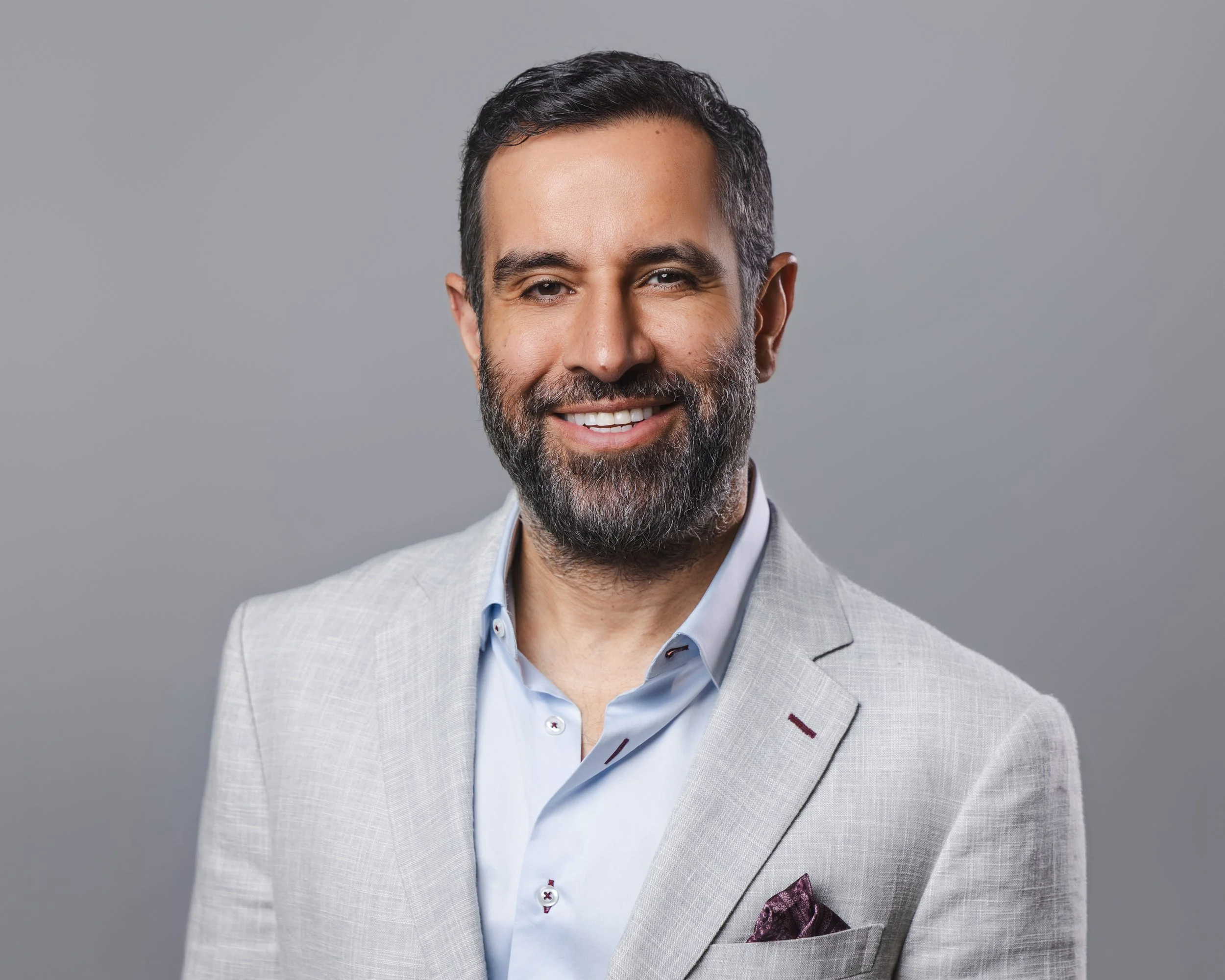 Corporate headshot by Tausha Dickinson Photography