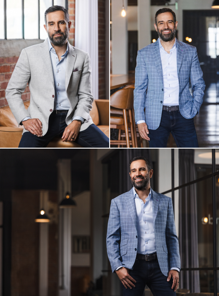 Team portraits shot at Harbor and Union, The Factory, by Tausha Dickinson
