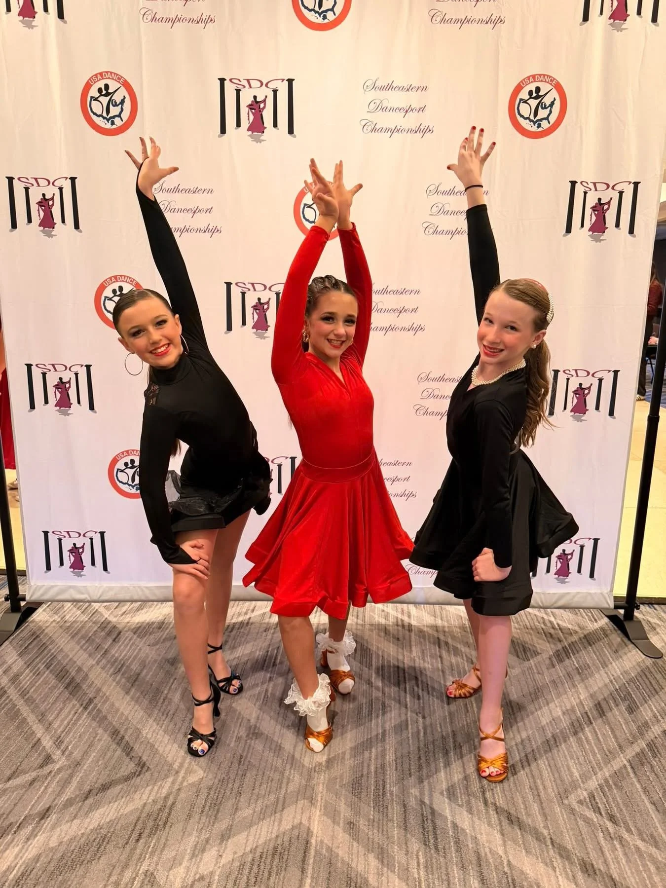 Three girls at Southeastern