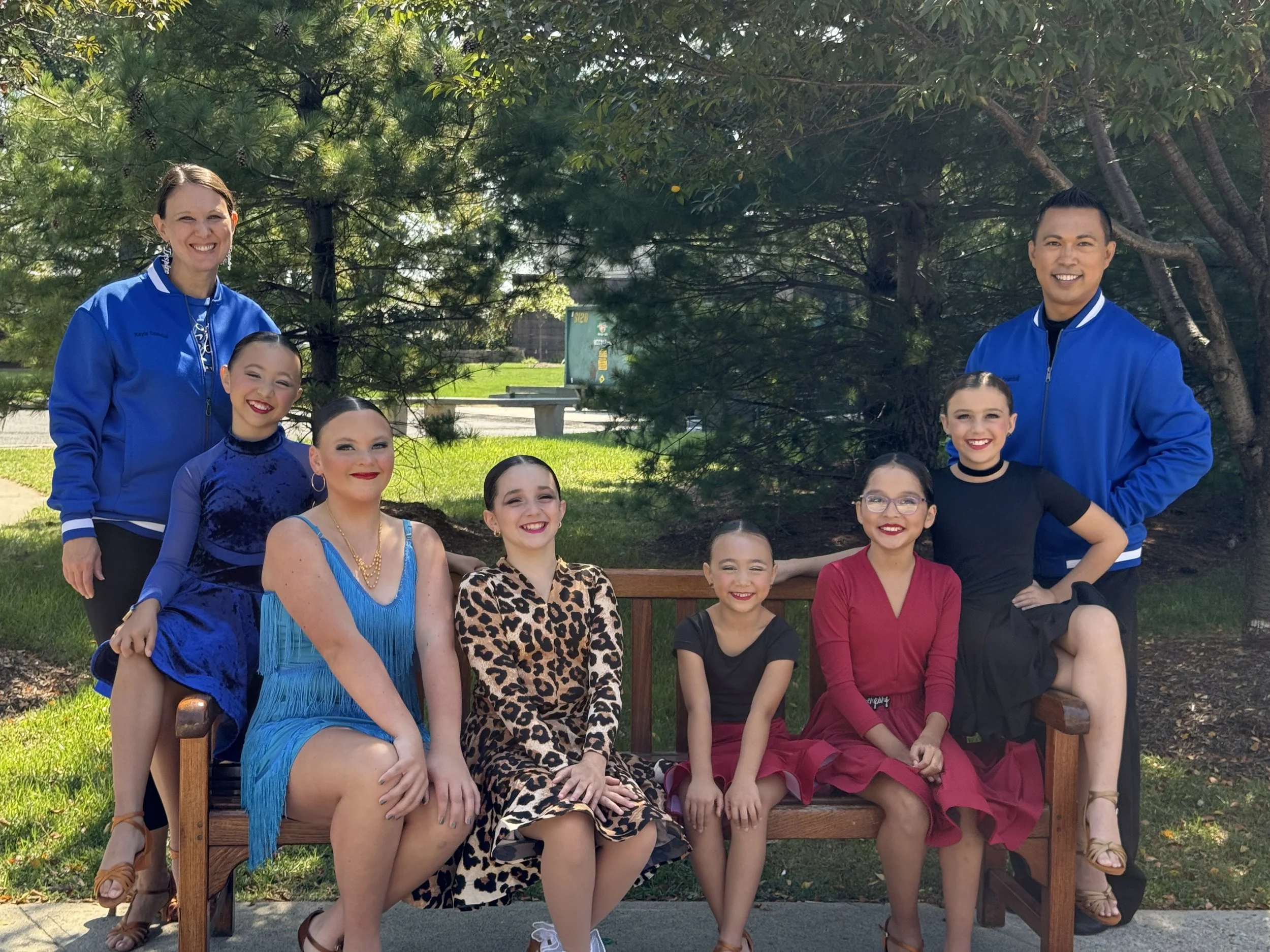 Group photo outdoors