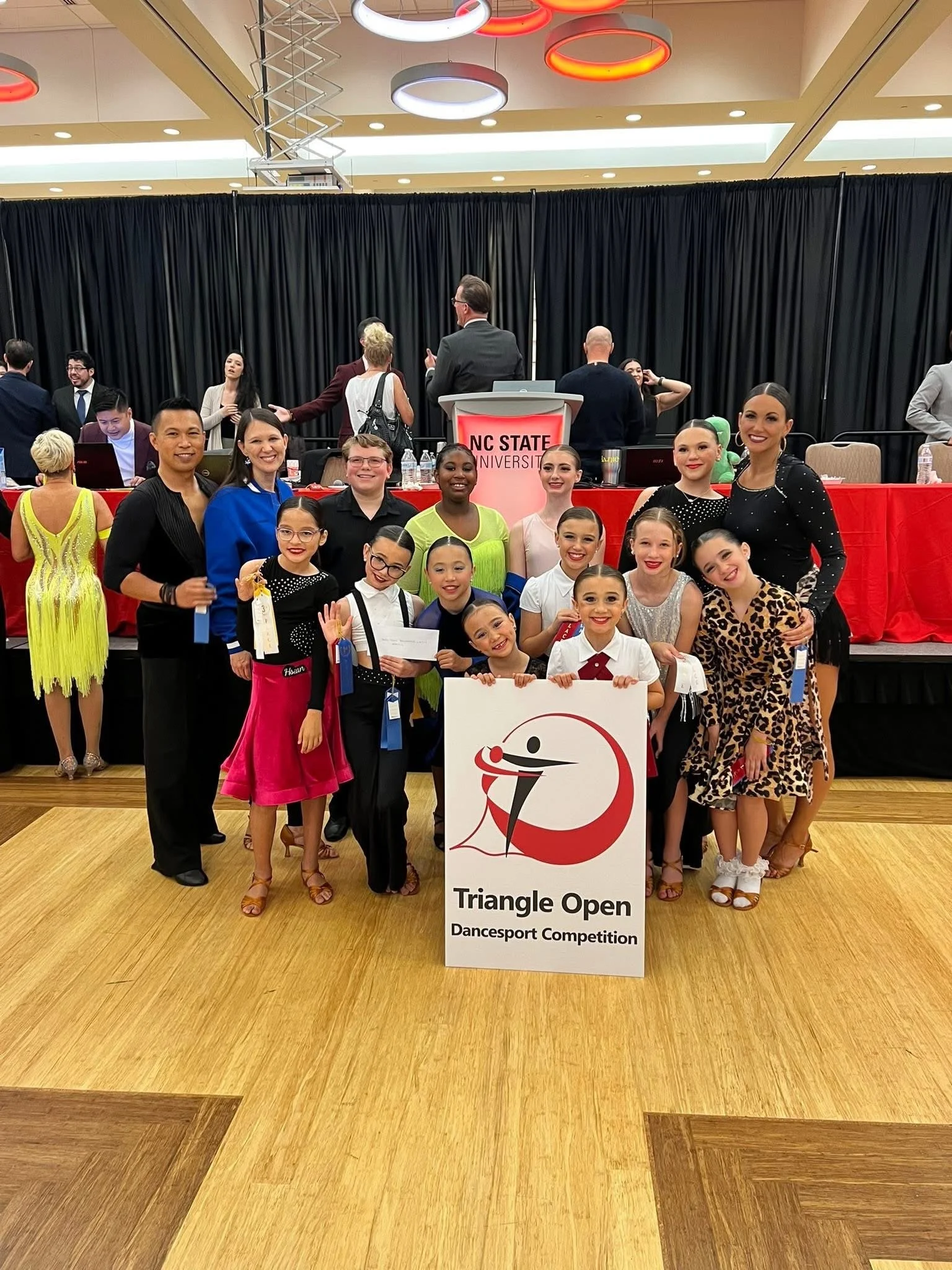 Inspire team group photo at Triangle Open