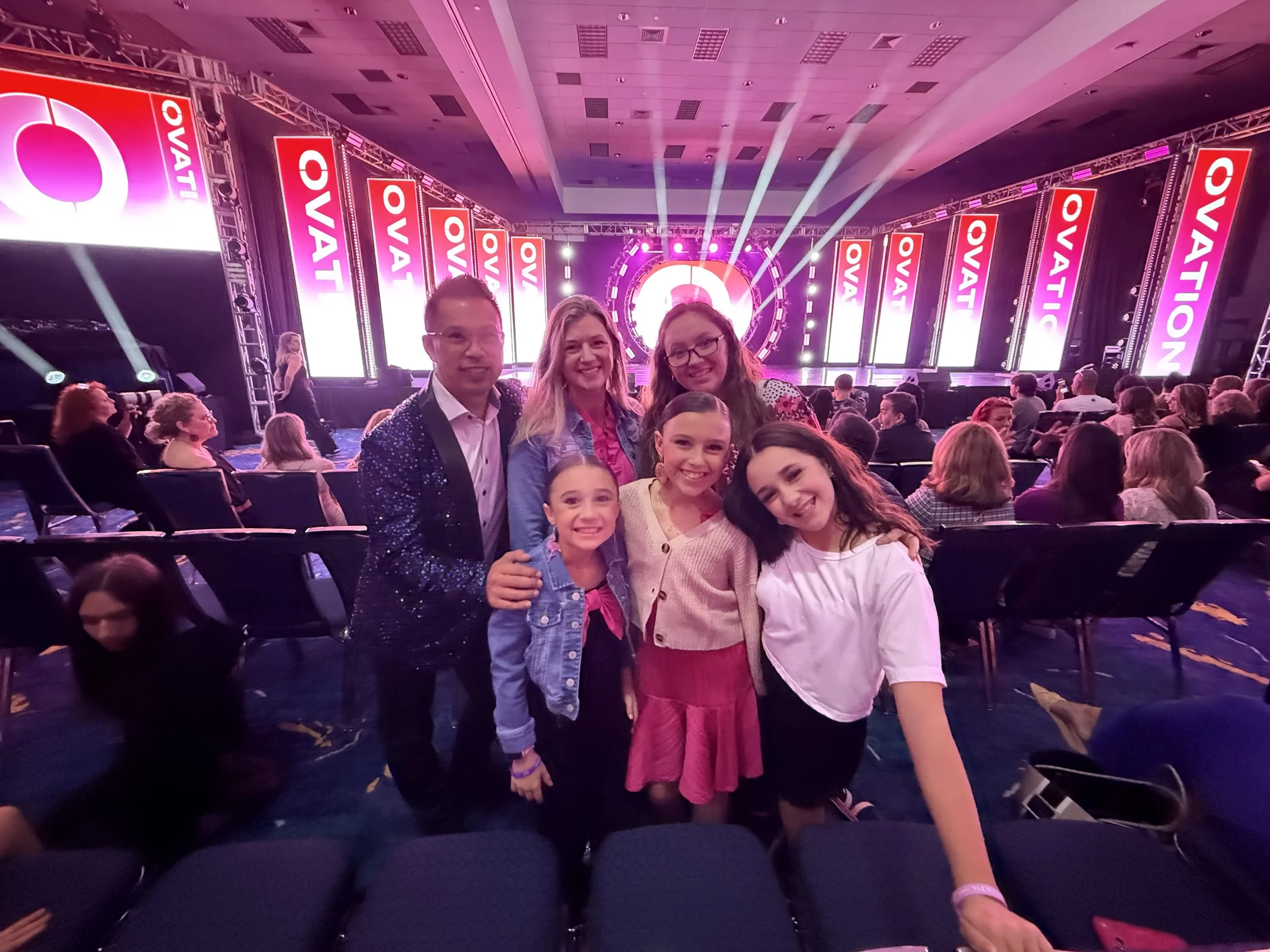 Group at Ovation dance convention