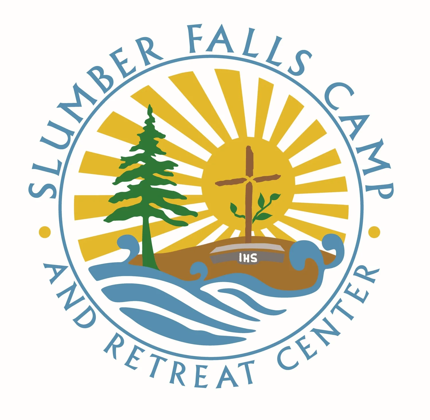 Slumber Falls Camp logo