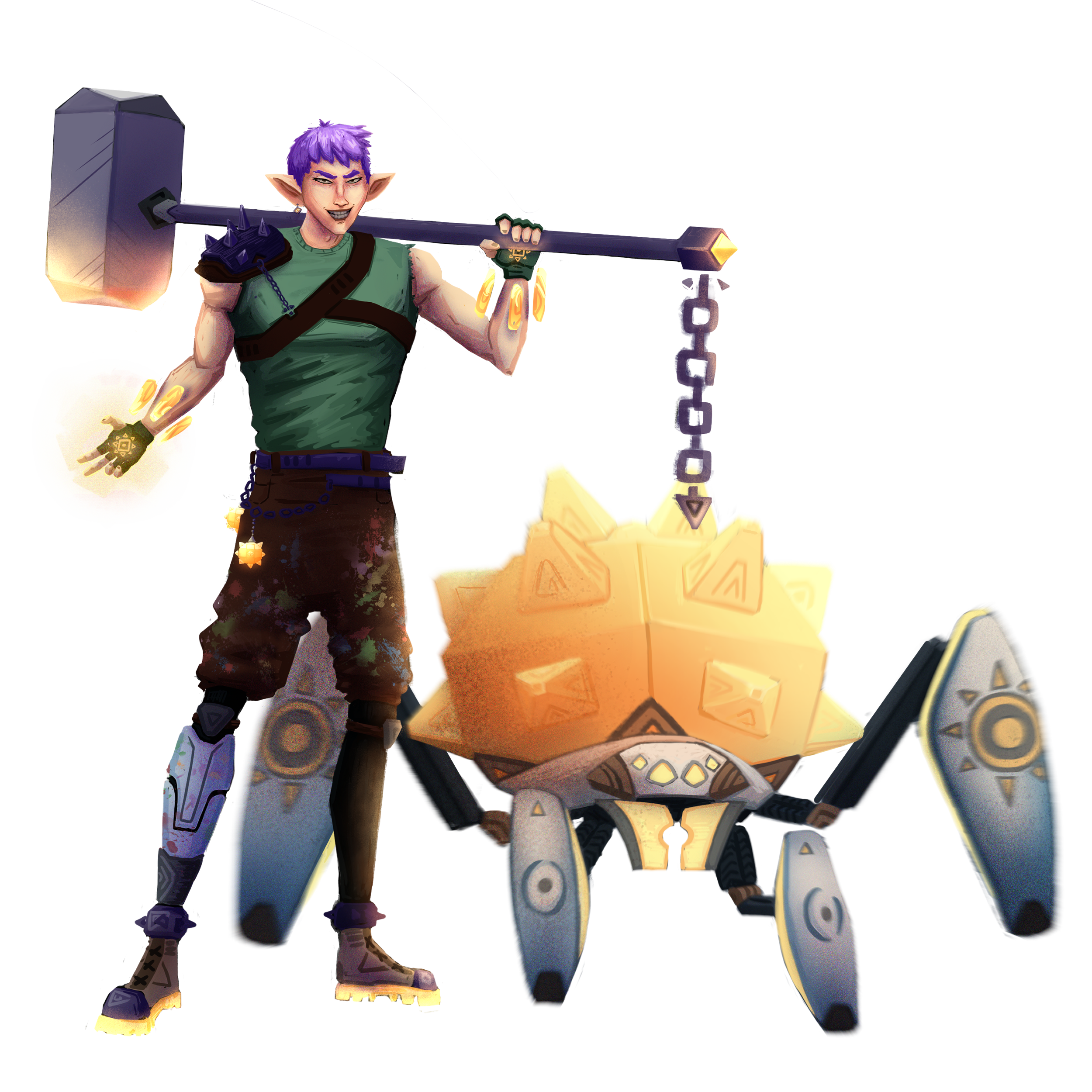 Lightslinger Splash Art