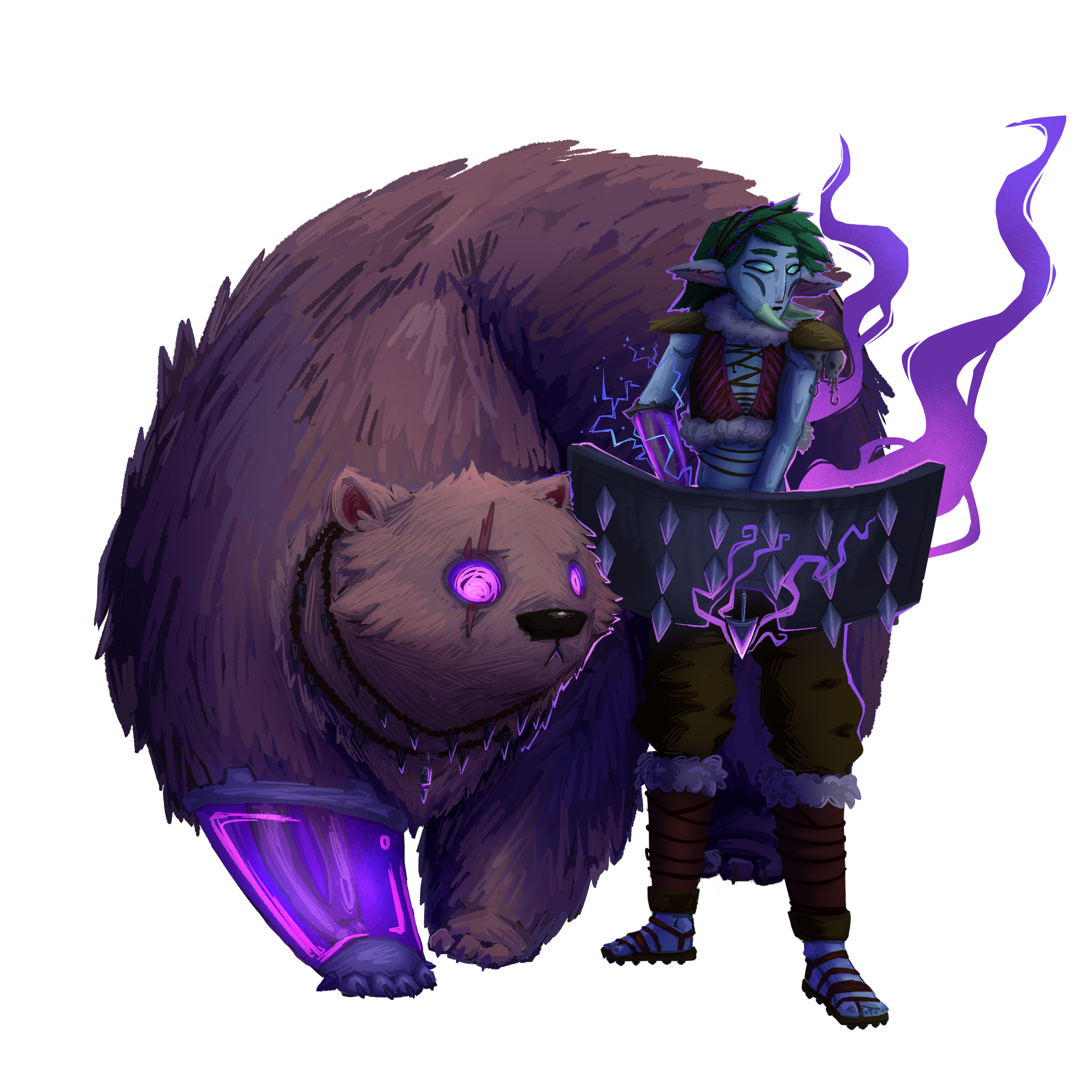 Necro Ranger Splash Art