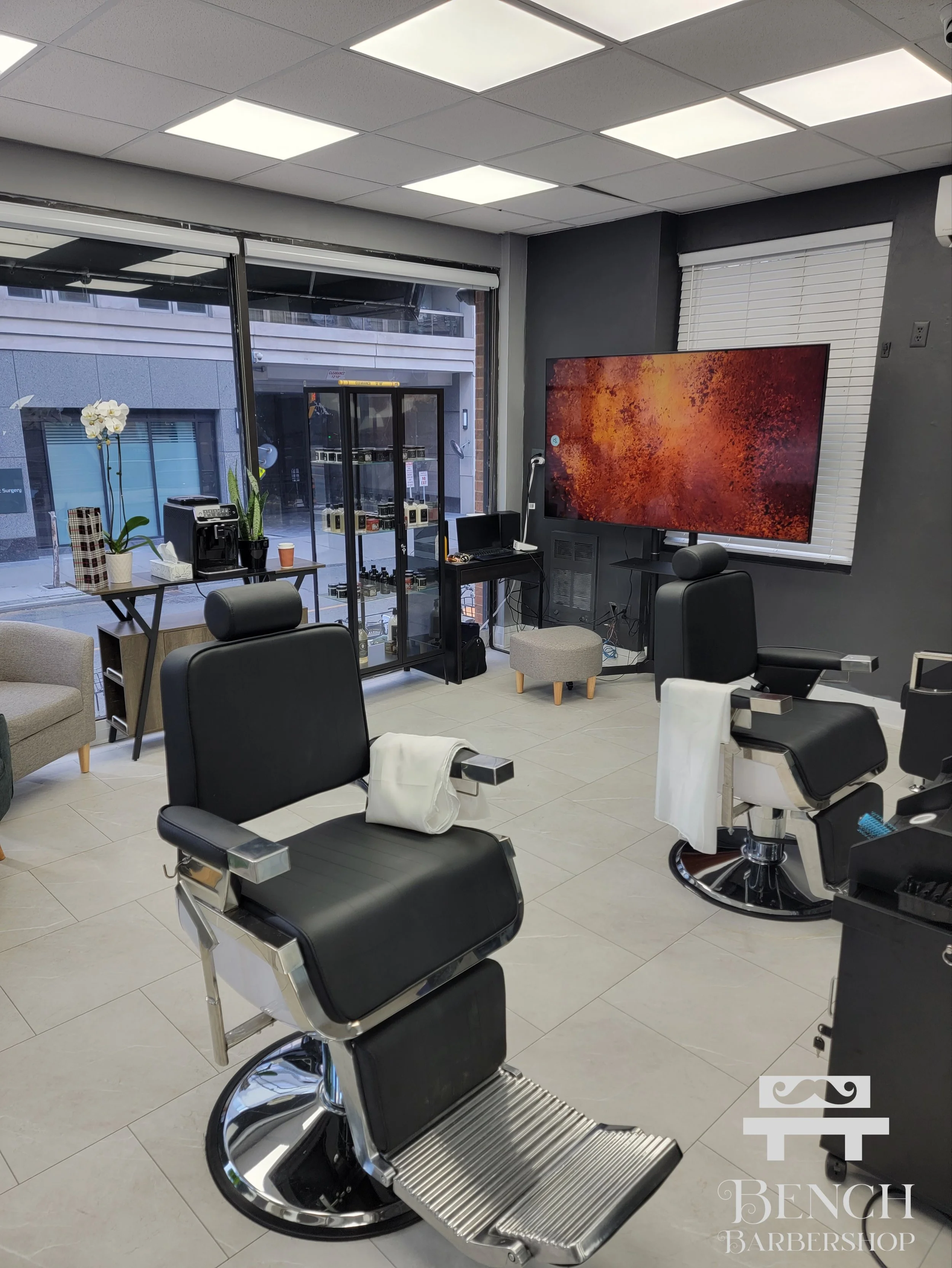 Bench Barbershop website